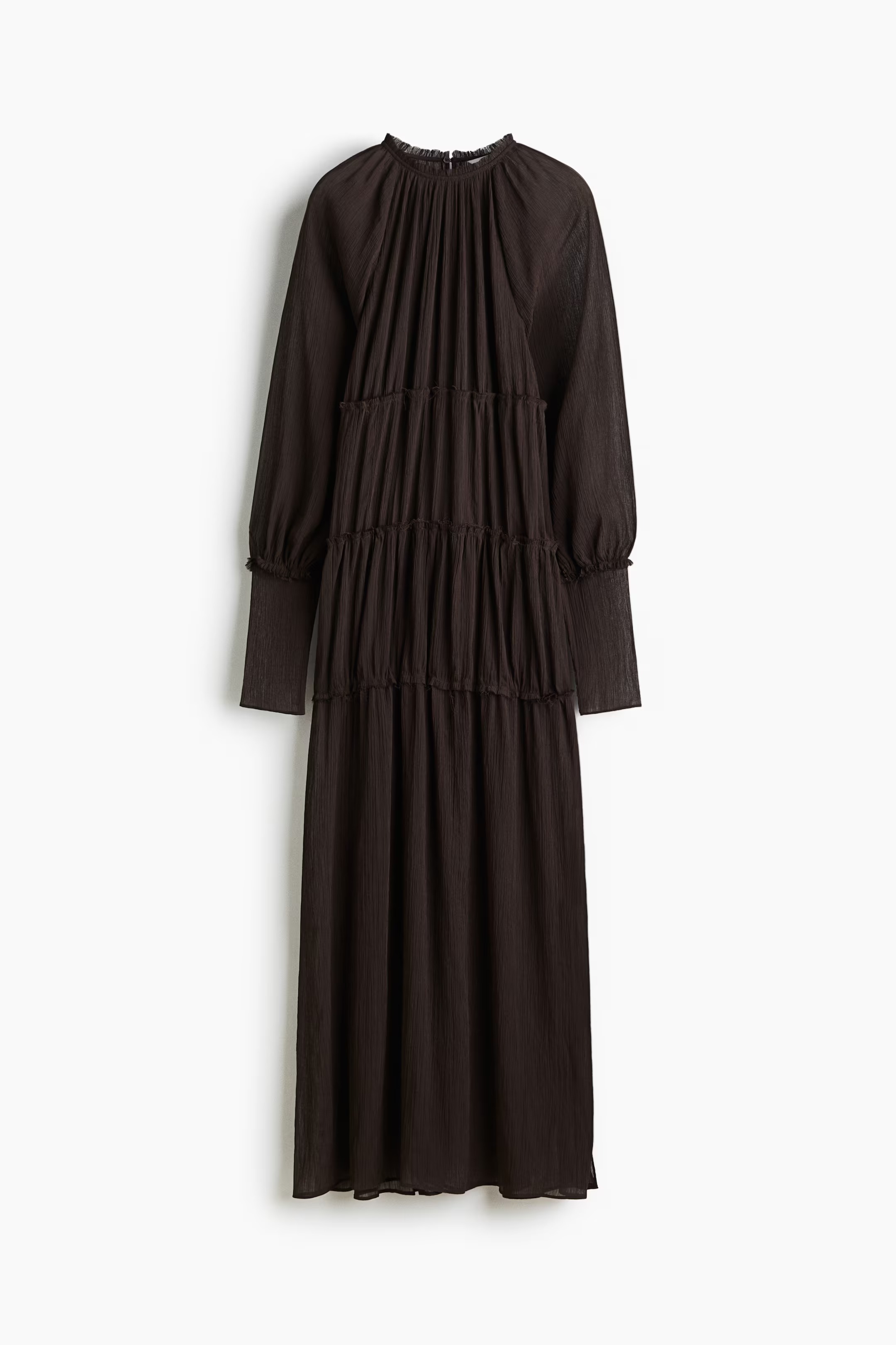 H&amp;amp;M, Chiffon Maxi Dress
