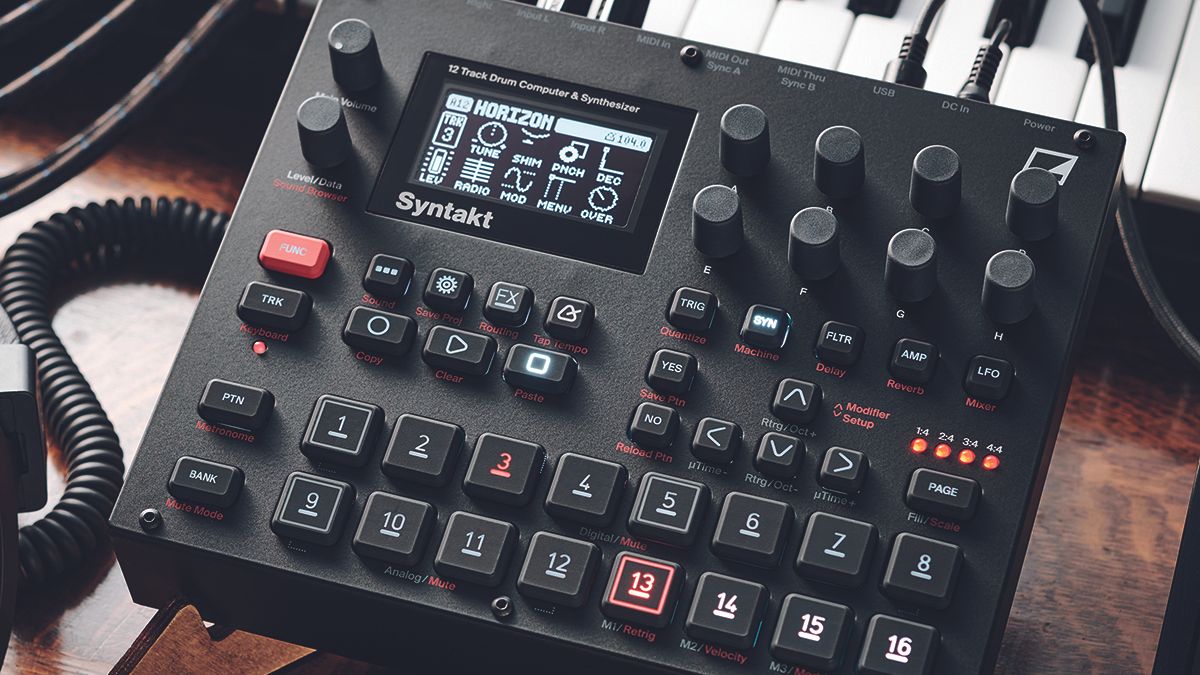 Elektron Syntakt 12-voice Drum Computer And Synthesizer