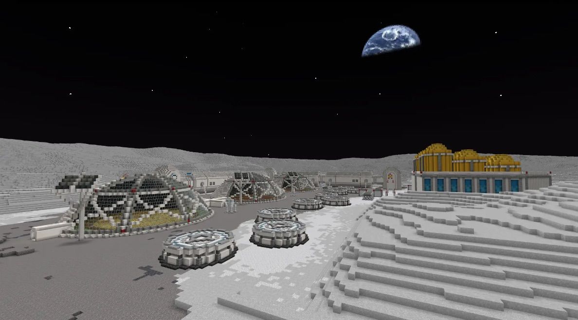 New 'Lunarcraft' game lets you build your own moon base in the Minecraft world
