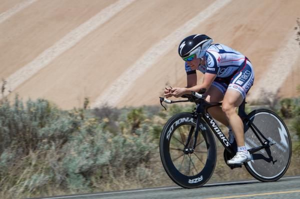 Tarra Whitten (TIBCO) on her way to fourth place.