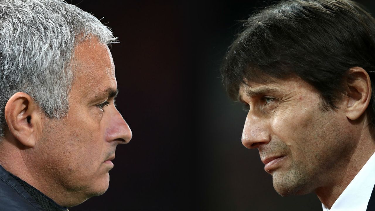 Man Utd Jose Mourinho Antonio Conte