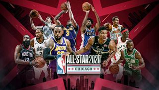 NBA All-Star Game 2020 Chicago Promotional Splash