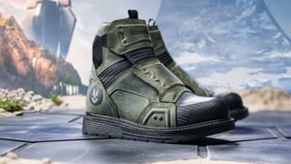 The Halo boot created by Wolverine