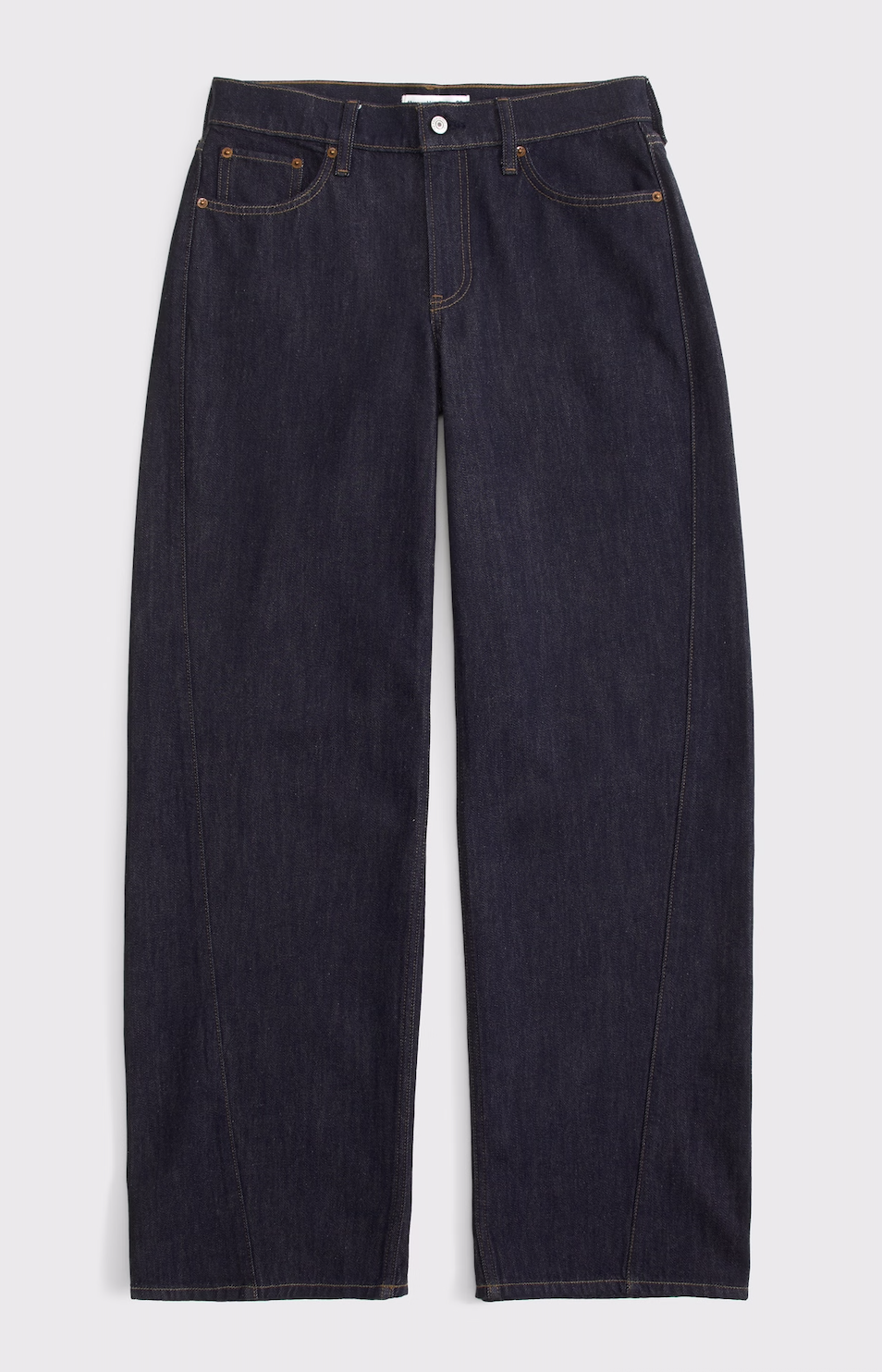 Abercrombie &amp;amp; Fitch, Curve Love Low Rise Ultra Loose Jean (Was $100)