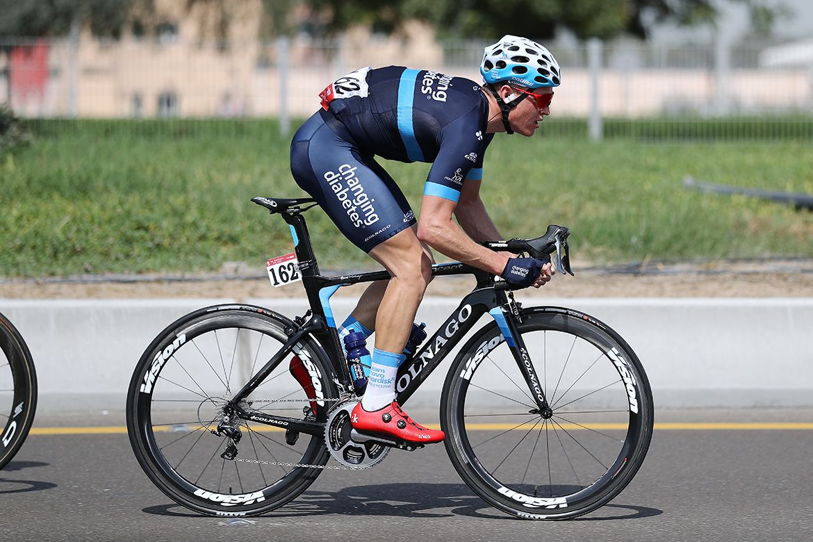 Sam Brand got into the breakaway