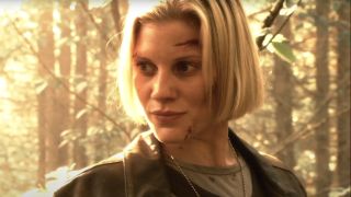 Katee Sackhoff's Kara Thrace back on Caprica in Battlestar Galactica Season 2