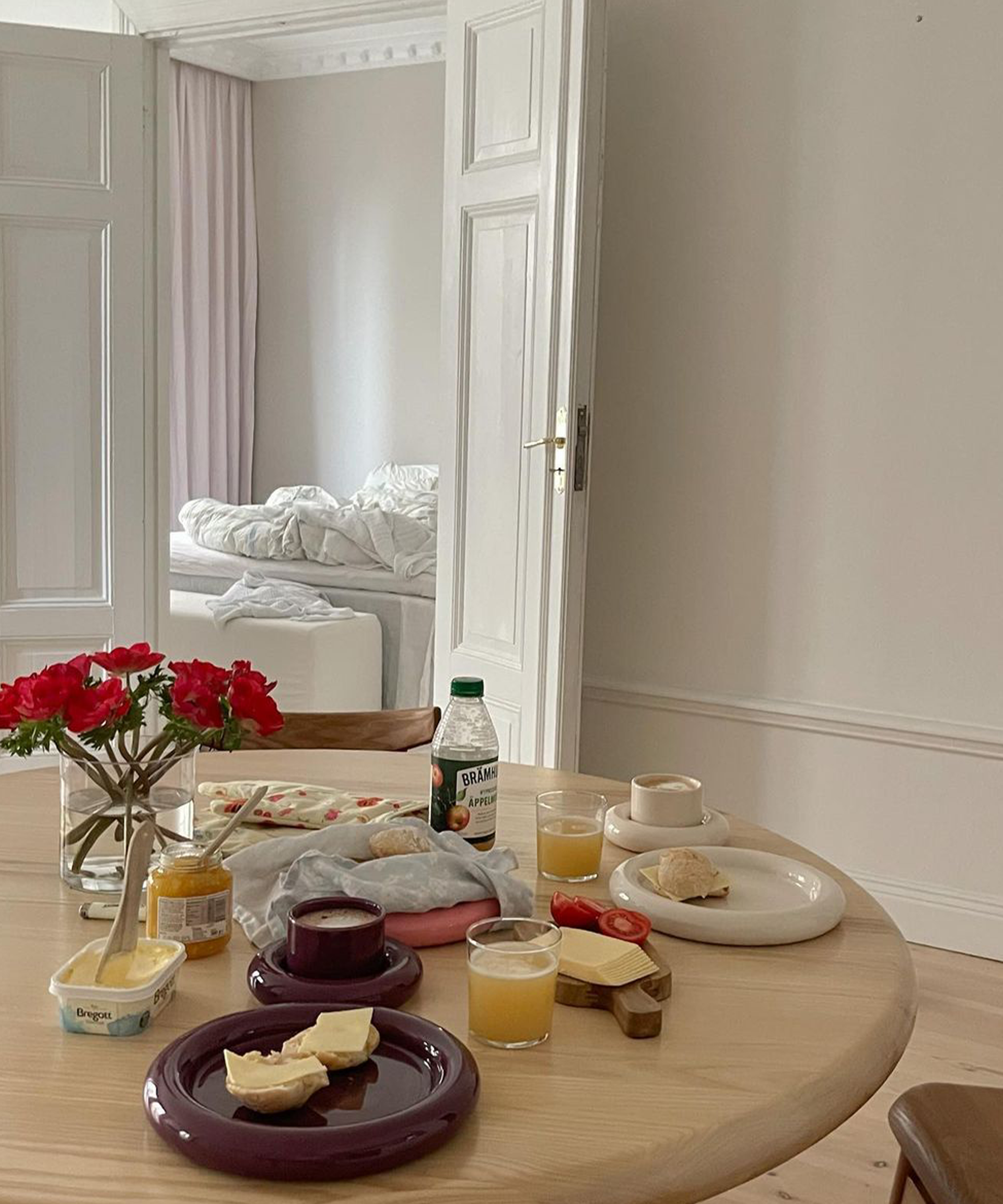 Gambar gaya hidup panel gelembung di rumah Matilda Djerf