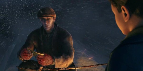The Hobo in The Polar Express