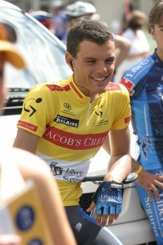 Luis Leon Sanchez Gil (Liberty Seguros) was relaxed before today's stage