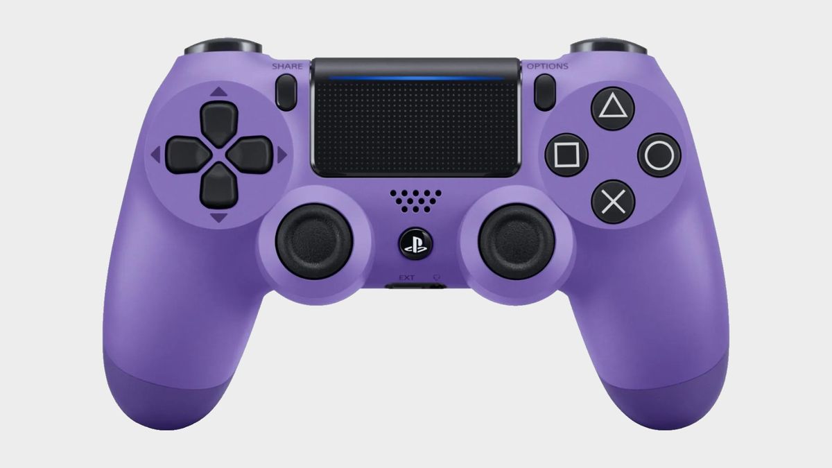 Sony PS4 controller purple