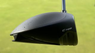 Photo of the Tour Edge C725 Driver from the toe angle