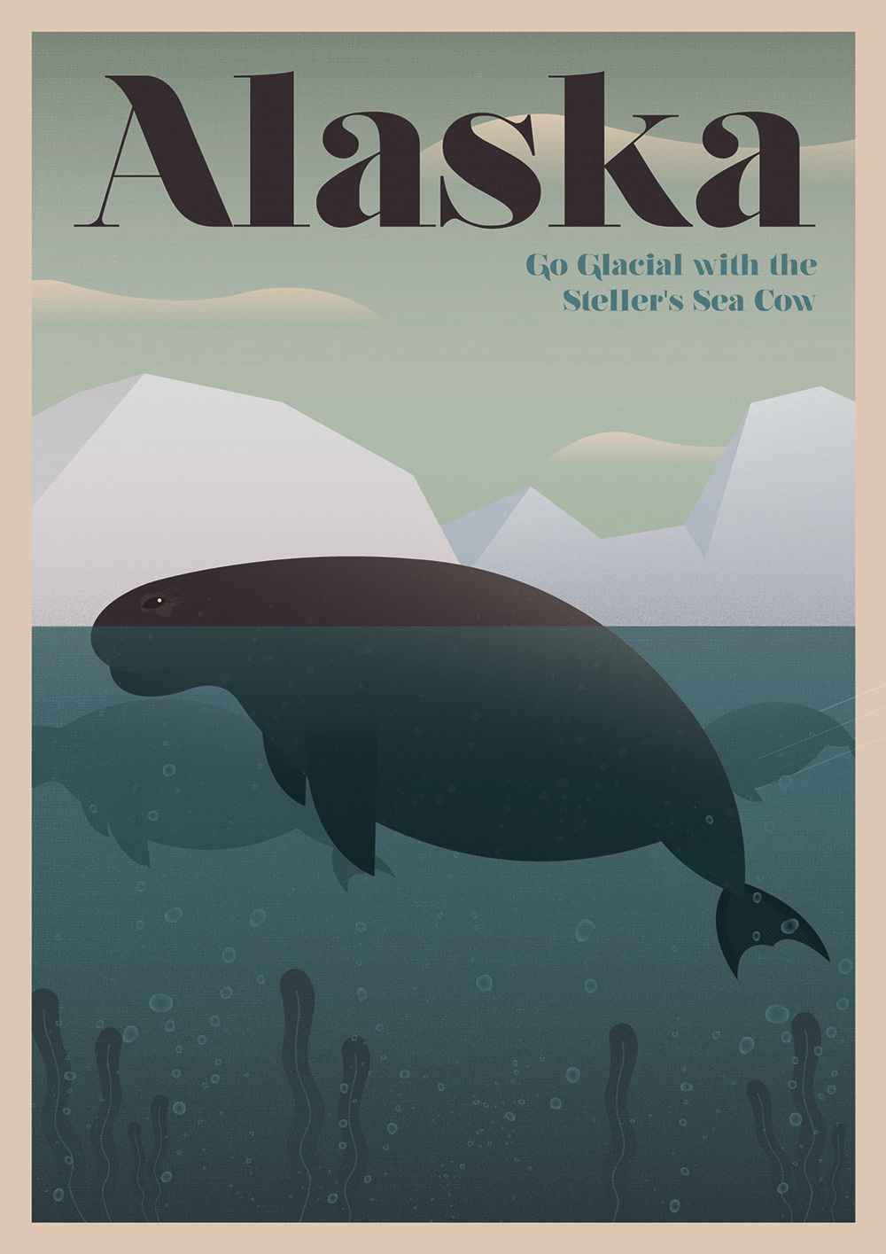 Alaska: "Go Glacial with the Steller's Sea Cow"