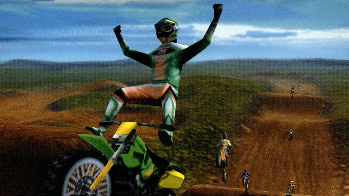 Great moments in PC gaming: Blasting off the wall of death in Motocross Madness