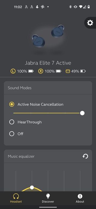 Jabra Elite 7 Active Screen