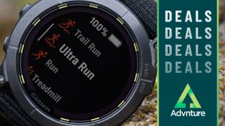 Close-up of Garmin Enduro 2 watch