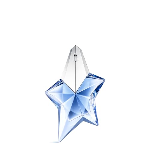 Mugler Angel - Eau De Parfum - Women's Perfume - Ambery &amp;amp; Woody - With Bergamot, Praline, and Patchouli - Long Lasting Fragrance - 0.8 Fl Oz
