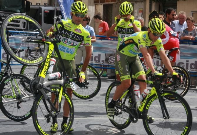 The Fantini gang before the start