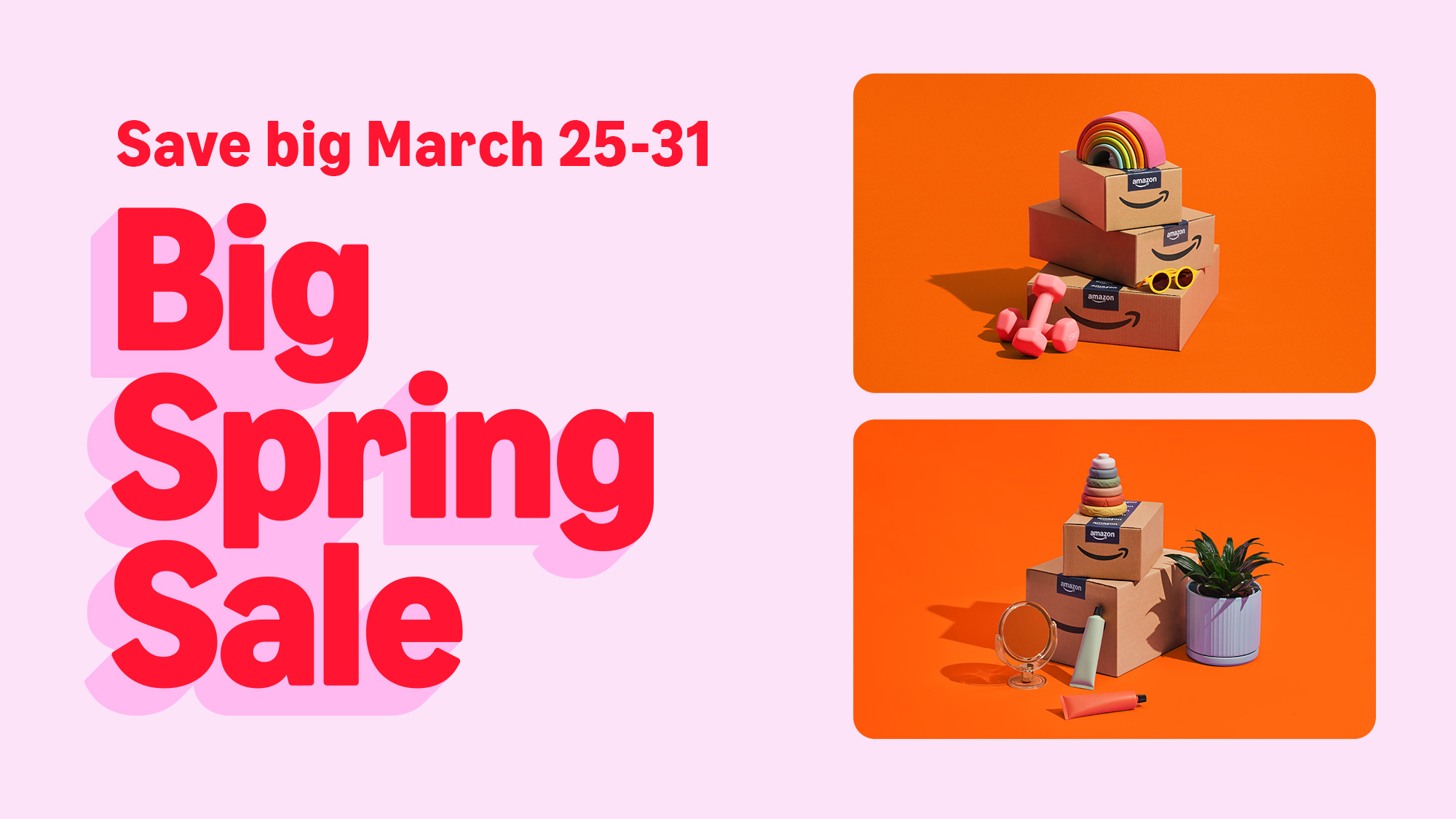 Key art for the Amazon Big Spring Sale