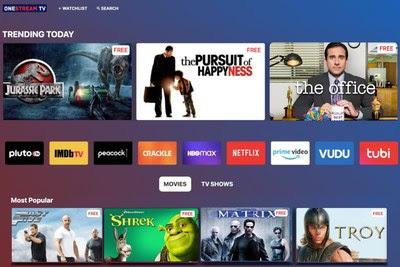 OneStream TV Launches Free TV, Movie Aggregation Site | TV Tech