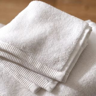 Turkish bath towels in white from The White Company