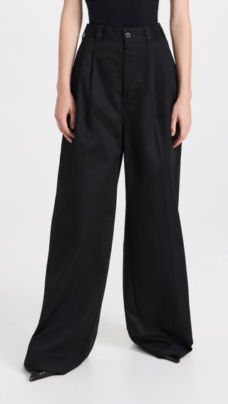 Garment Dyed Trousers