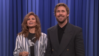 Eva Mendes and Ryan Gosling on The Tonight Show Starring Jimmy Fallon March 2026