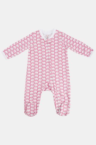 Infant Hathi Zipper Footie