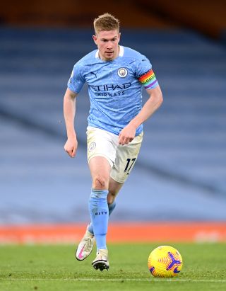 Kevin De Bruyne was among the City stars to sit out the Leeds contest