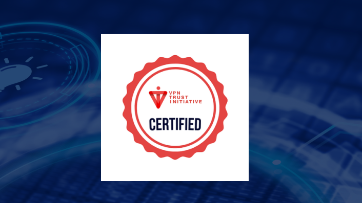 VPN Trust Initiative (VTI) logo on blue background