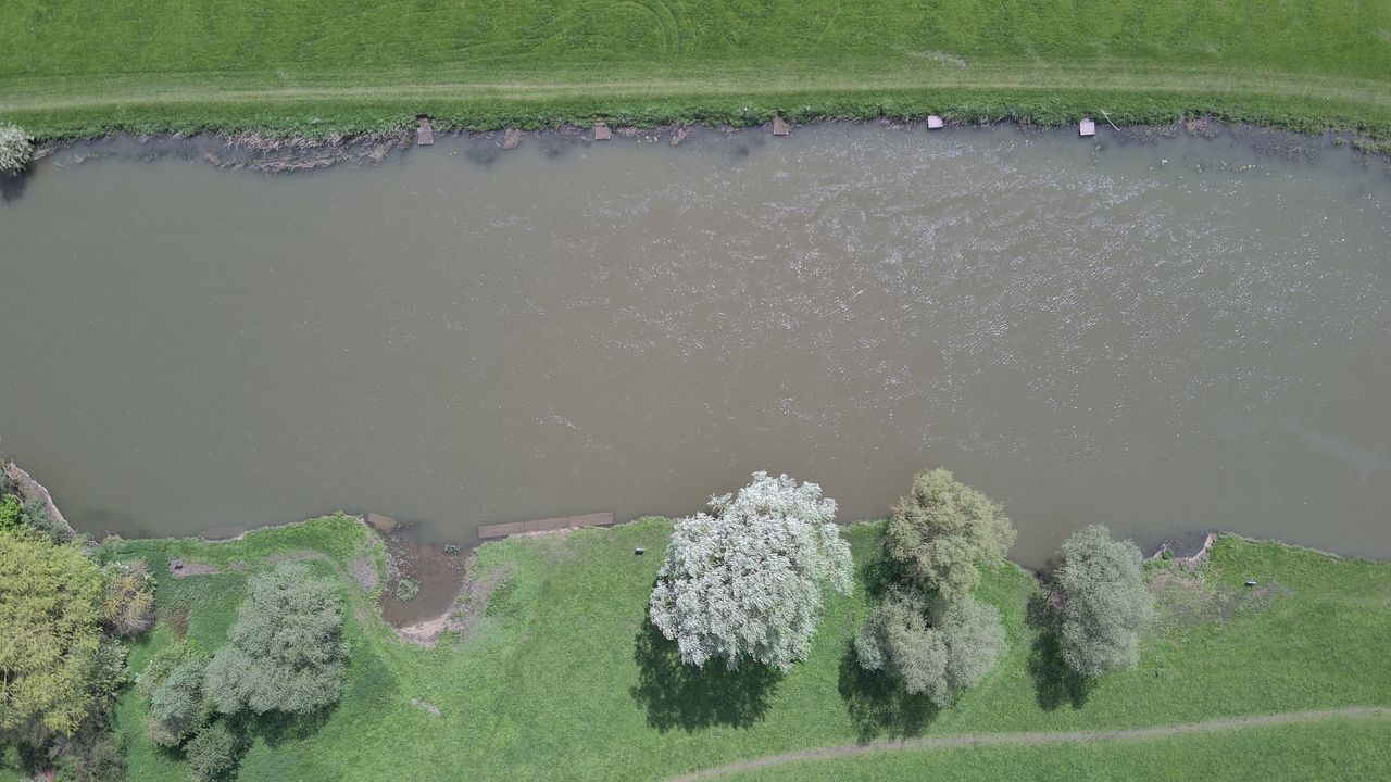 Photo of a river taken with the Holy Stone Sirius HS900