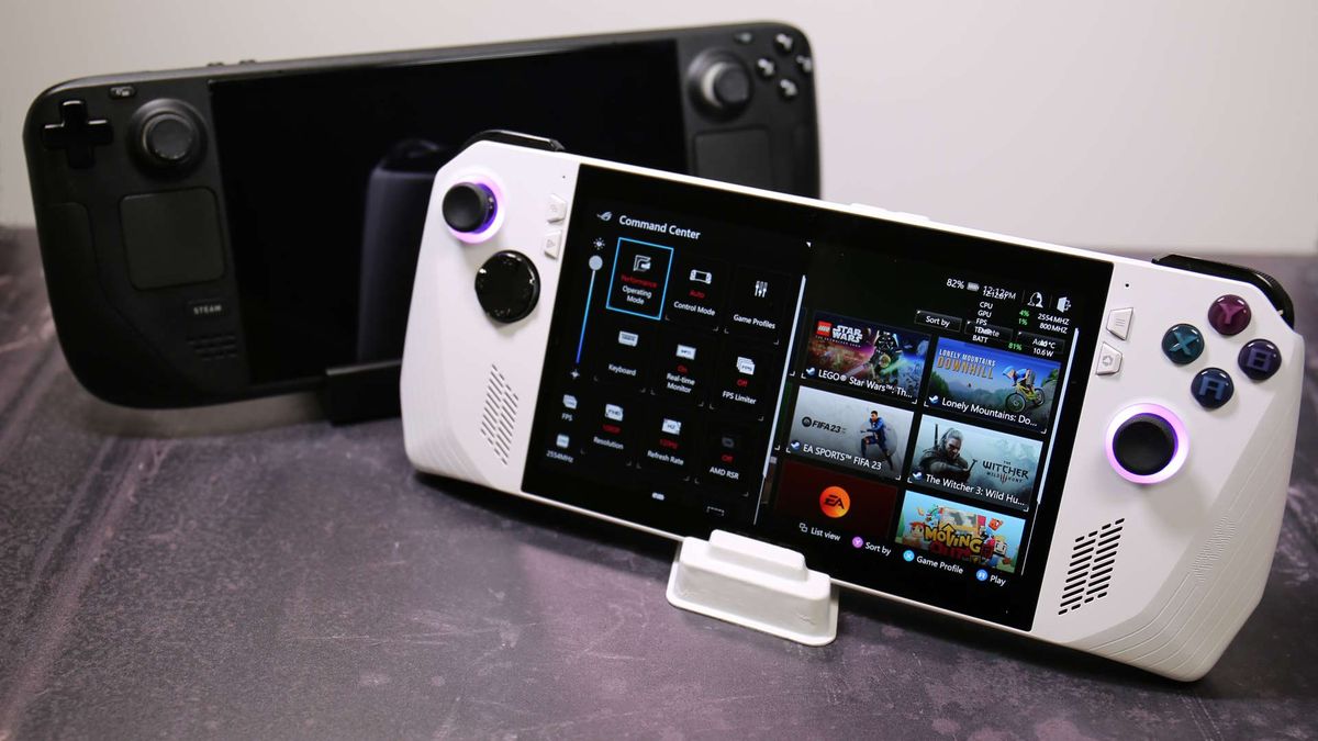 The Asus ROG Ally may be the best handheld gaming PC but the Steam Deck's not finished yet