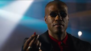 Yahya Abdul Mateen II as Morpheus in The Matrix Resurrections