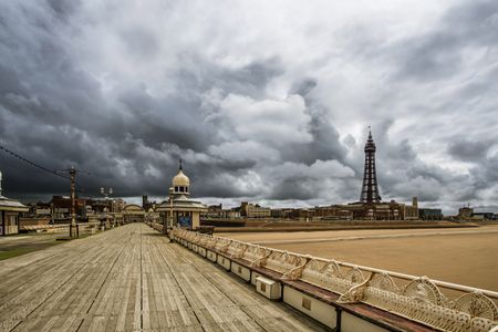 Don't let a dismal day at the seaside stop you from taking photos