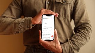 The Todoist app on iPhone