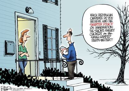 Political Cartoon U.S. GOP Primary