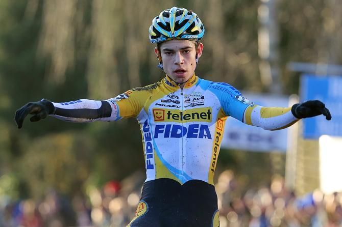 Wout Van Aert (Telenet Fidea) wins in Otegem