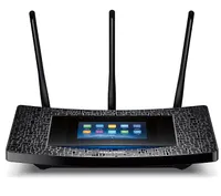 TP-LINK AC1900 4.3" trådløs router | 491,– | Power