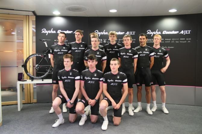 Six of the 2013 Rapha Condor JLT squad are U23 riders