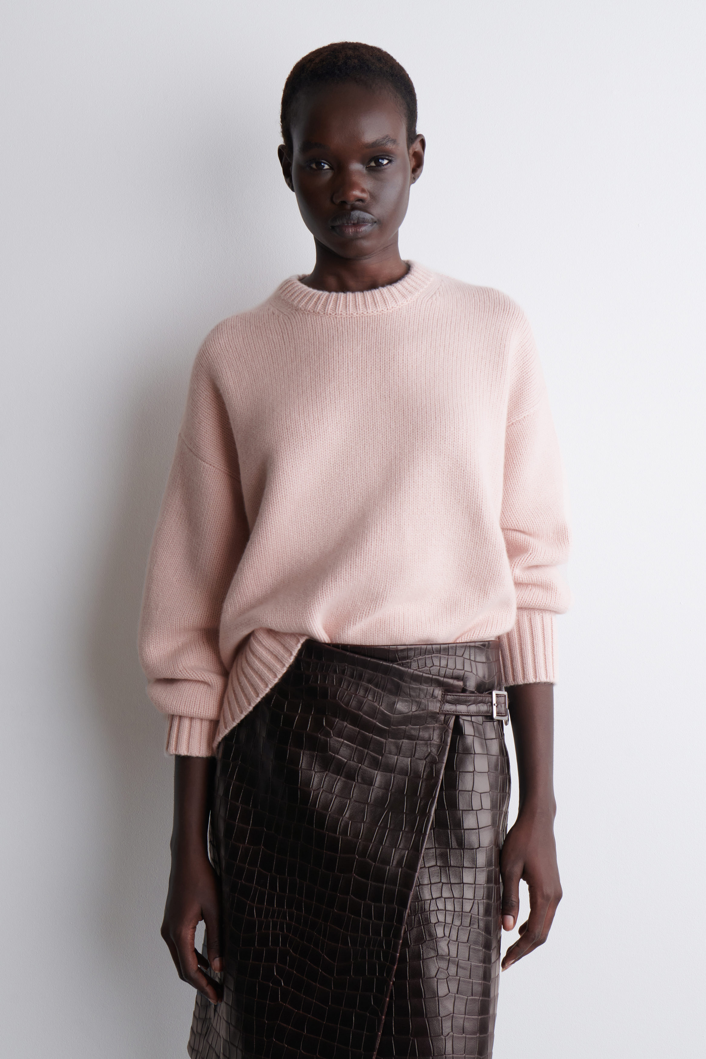 Chunky Cashmere Crew-Neck Jumper