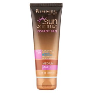 Rimmel Sunshimmer Water Resistant Wash Off Instant Tan - best instant tan