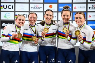 Track World Championships: Great Britain reclaim women's team pursuit title, Bostock wins Scratch Race