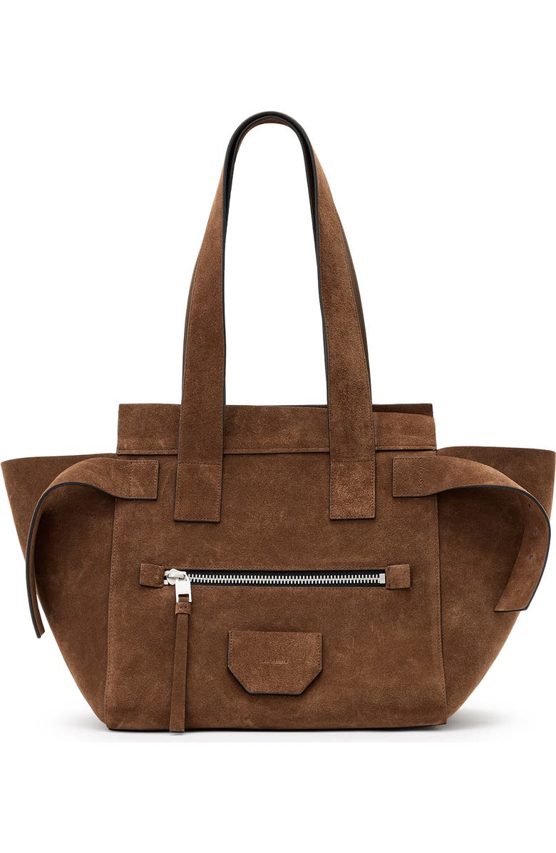 Perez Suede Shoulder Bag