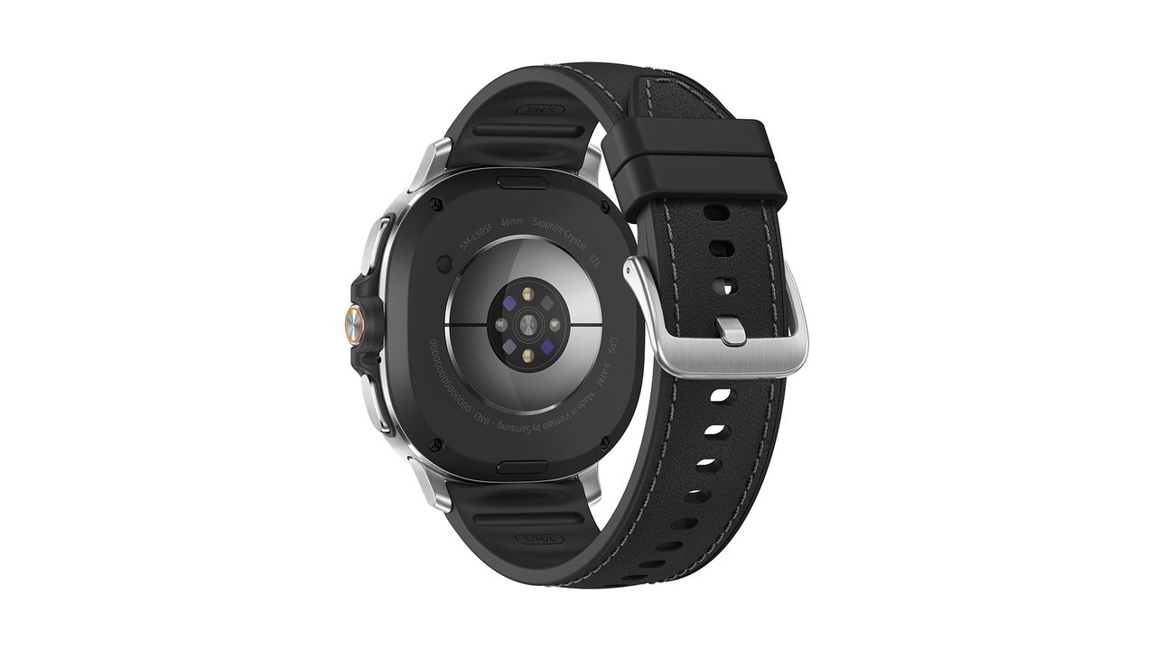 Samsung Galaxy Watch 8 Classic against white background