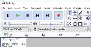 Windows 10 Audacity