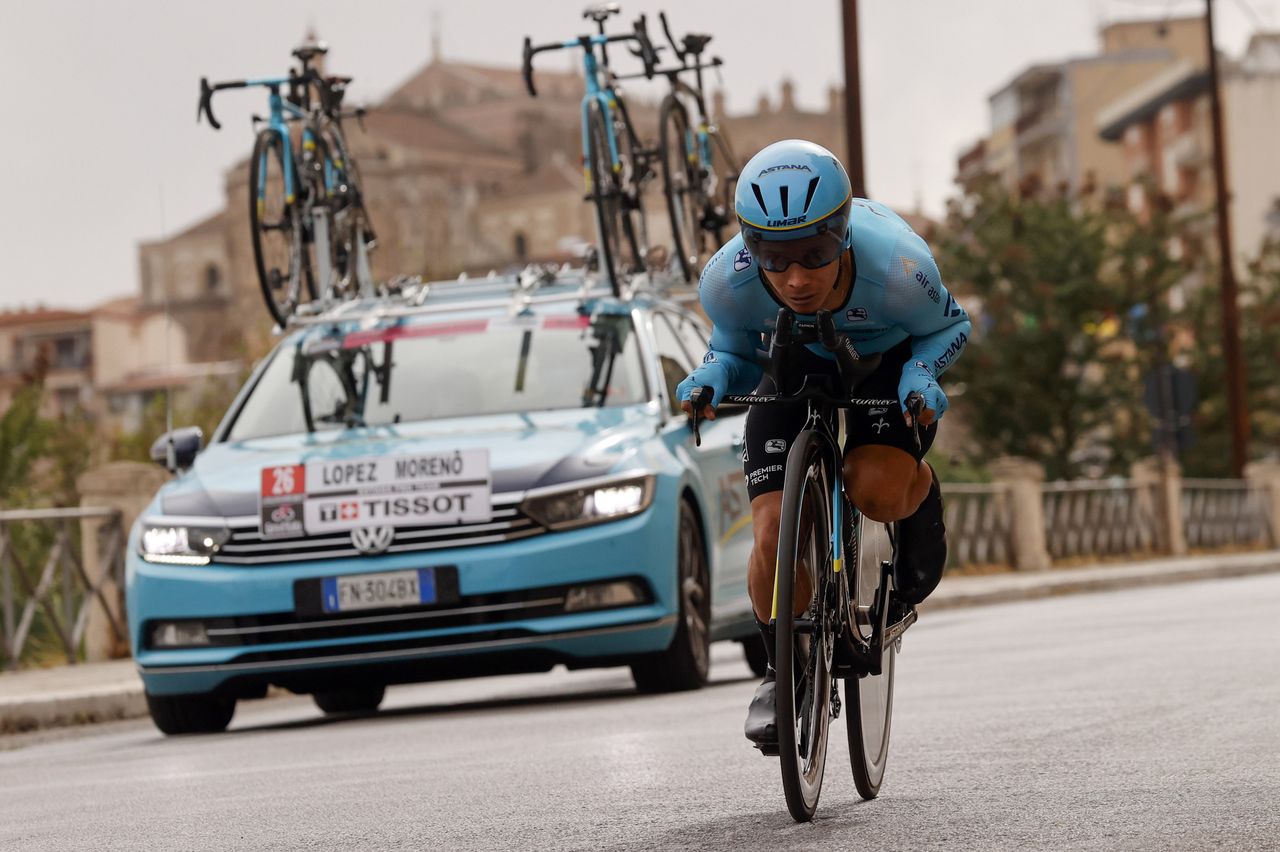 Giro d'Italia 2020 - 103th Edition - 1st stage Monreale - Palermo 15,1&Acirc;&nbsp;km - 03/10/2020 - Miguel Angel Lopez (COL - Astana Pro Team) - photo Luca Bettini/BettiniPhoto&Acirc;&copy;2020