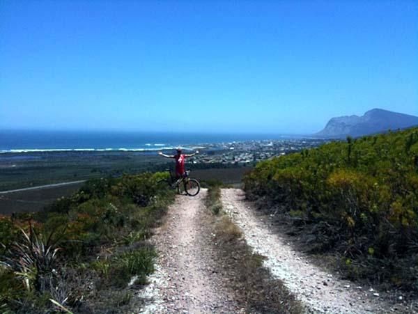 A view of the Total Sports Challenge Finish town of Kleinmond