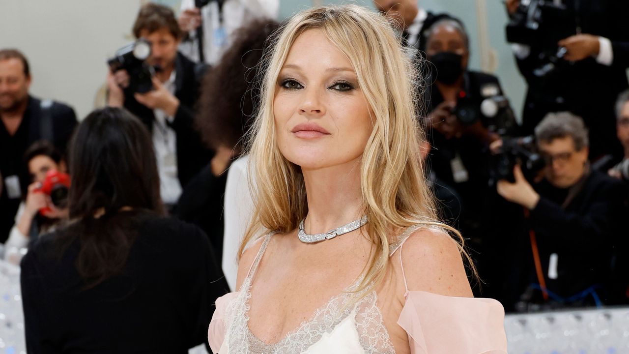 Kate Moss attends The 2023 Met Gala Celebrating &quot;Karl Lagerfeld: A Line Of Beauty&quot; at The Metropolitan Museum of Art on May 01, 2023 in New York City.