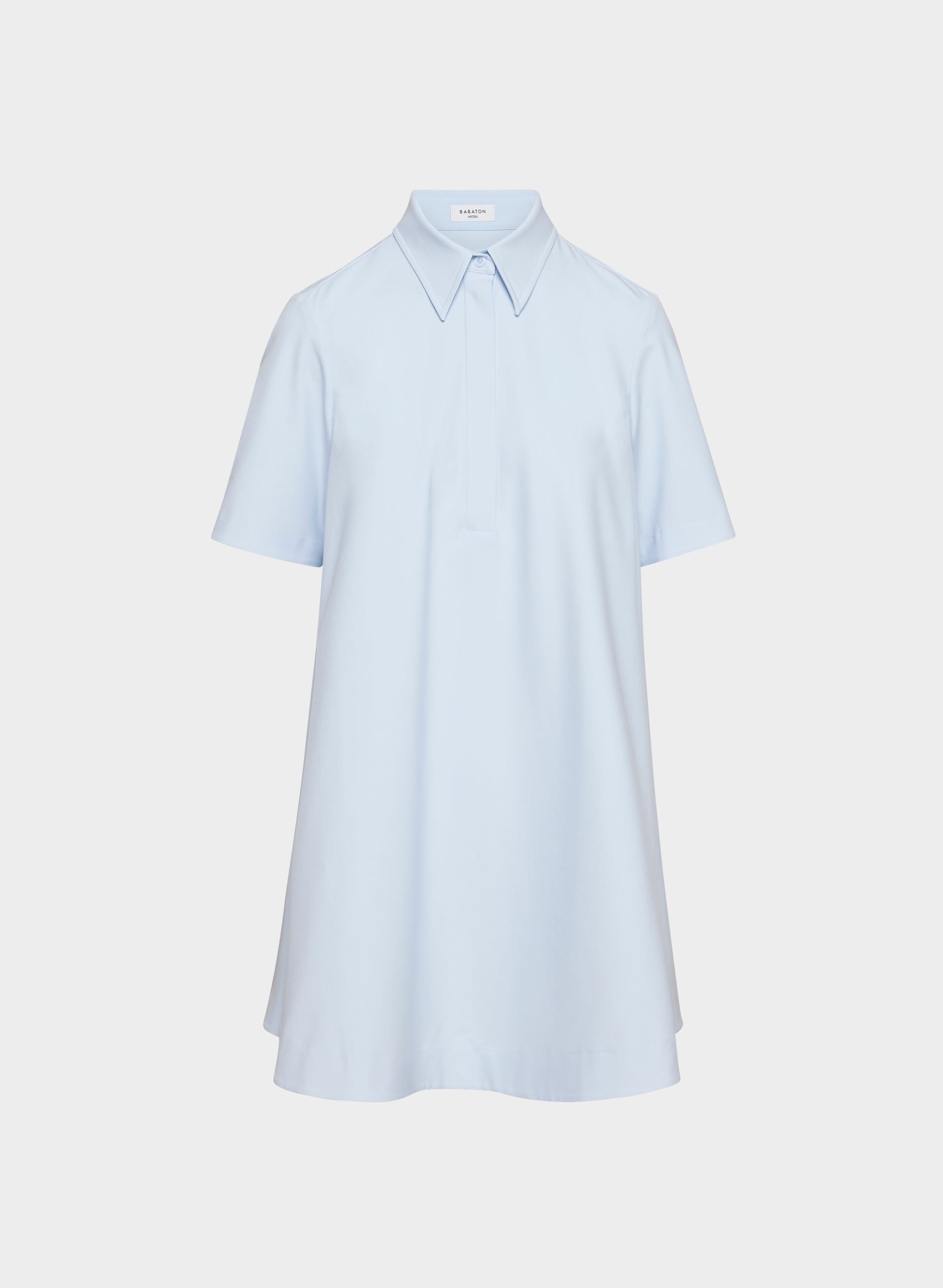 Baby blue polo dress