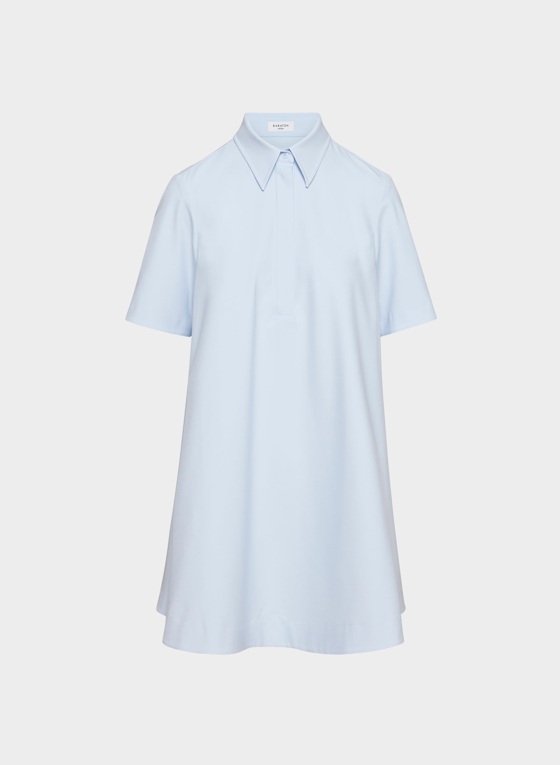 Baby blue polo dress