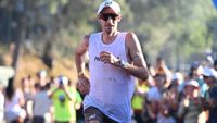 Kilian Jornet runs in the Western States Endurance Run 2025
